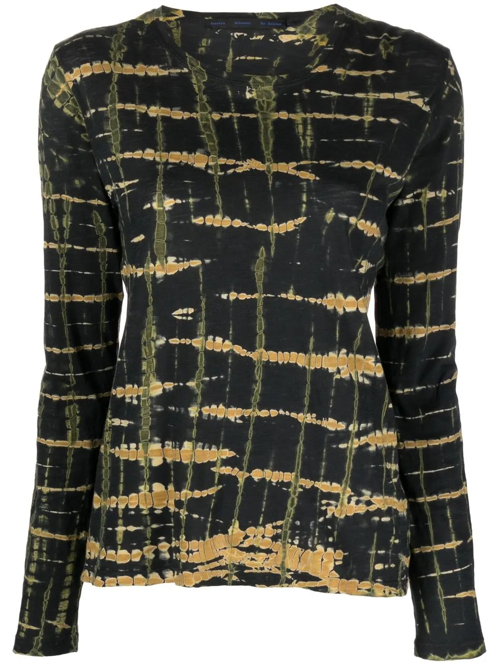 

Proenza Schouler tie-dye long-sleeve T-shirt - Black