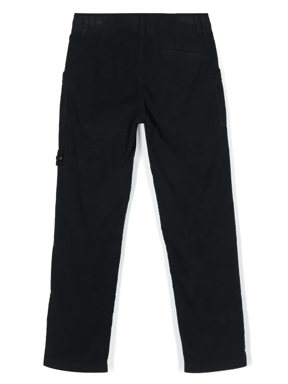 Stone Island Junior Broek met Compass-logopatch - Blauw