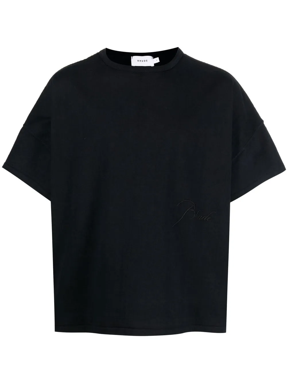 

Rhude logo-embroidered T-shirt - Blue