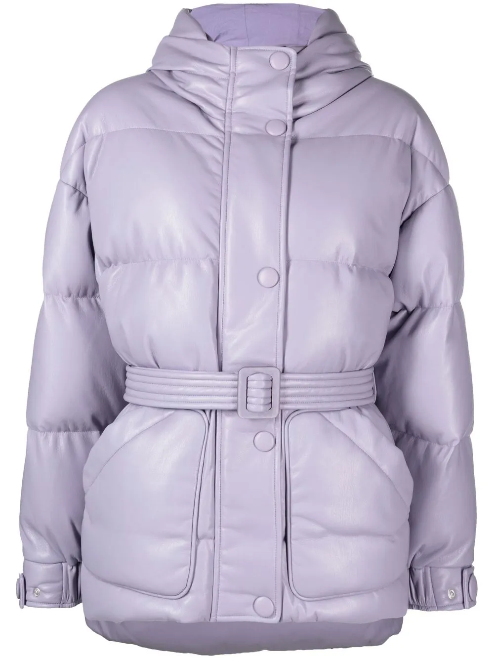 

Ienki Ienki Michlin hooded puffer jacket - Purple