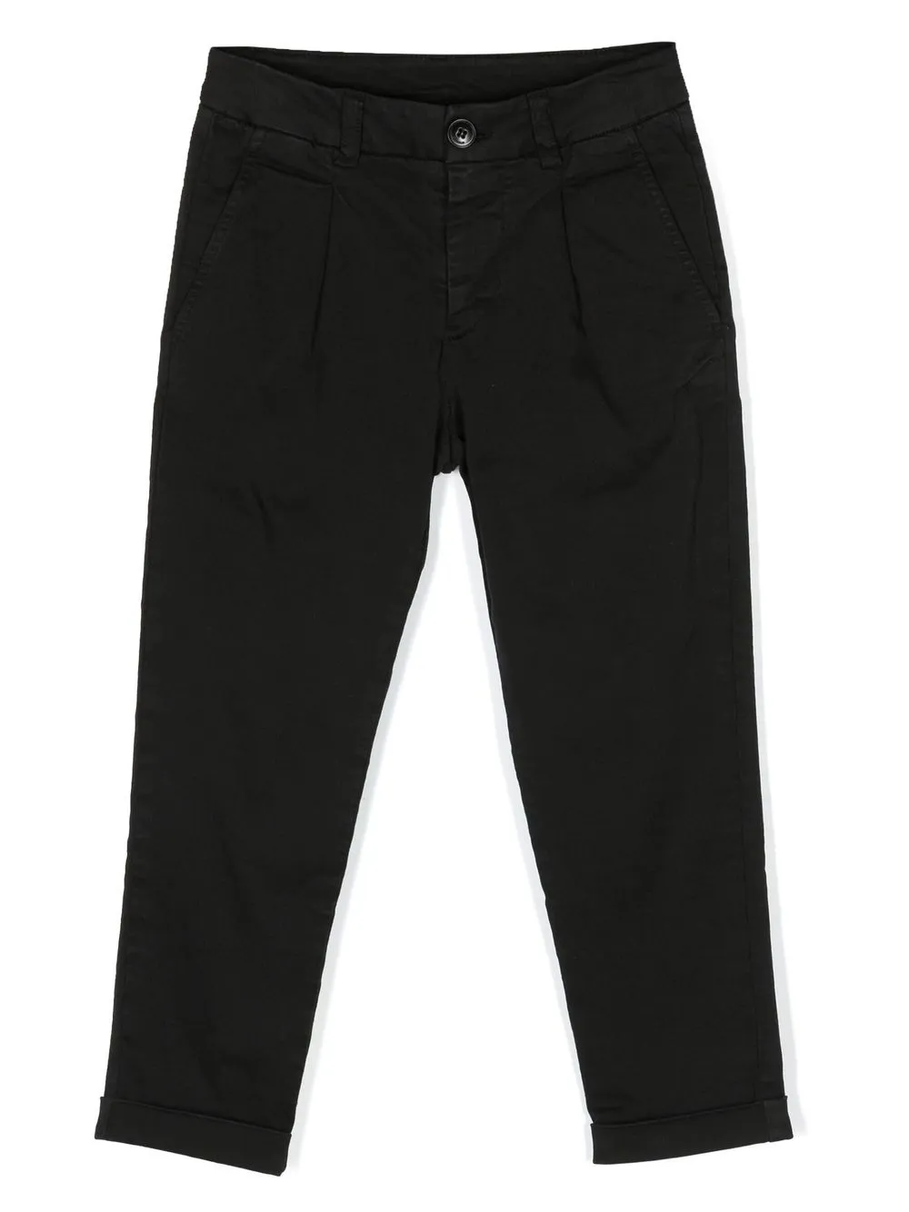 

DONDUP KIDS pleat detailing trousers - Black