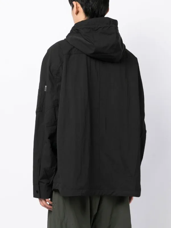 Juun.J フーデッド ジャケット | ブラック | FARFETCH JP