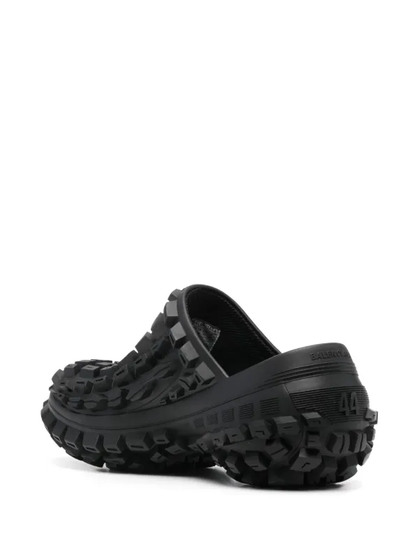 Balenciaga Bouncer クロッグサンダル | ブラック | FARFETCH JP