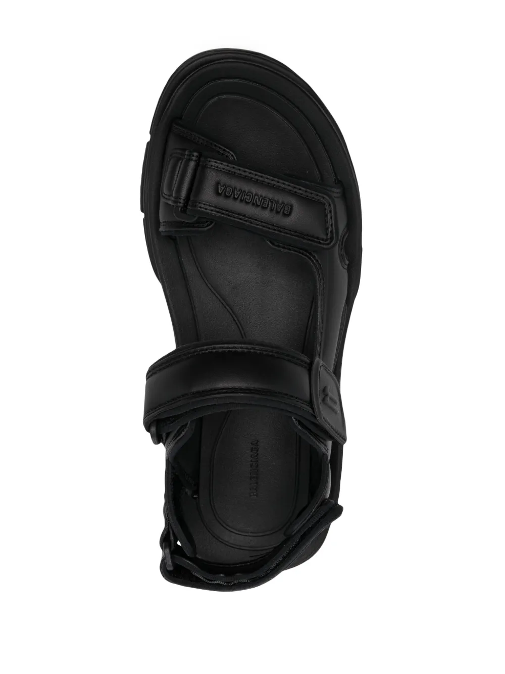 Balenciaga sandals black outlet