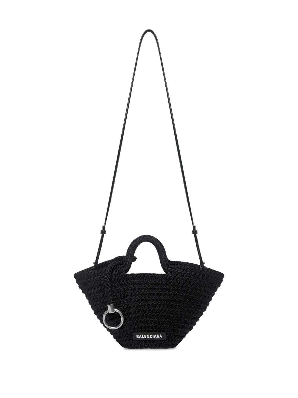 Balenciaga Ibiza Woven Tote Bag Farfetch Balenciaga Ibiza Woven Tote Bag Farfetch