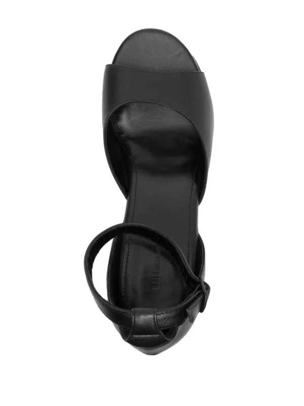 【関税込み】Balenciaga ブラック Camden 160 ヒールサンダル Balenciaga 160mm Camden Sandals | Black | FARFETCH