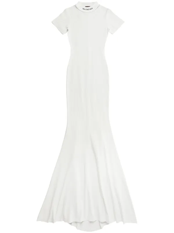 Balenciaga white dress sale