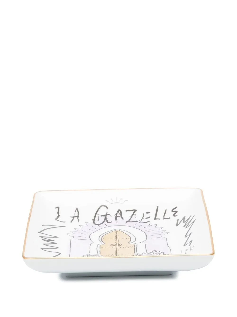 GINORI 1735 Vierkant bord - Wit