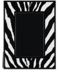 Dolce & Gabbana zebra-print photo frame - Black