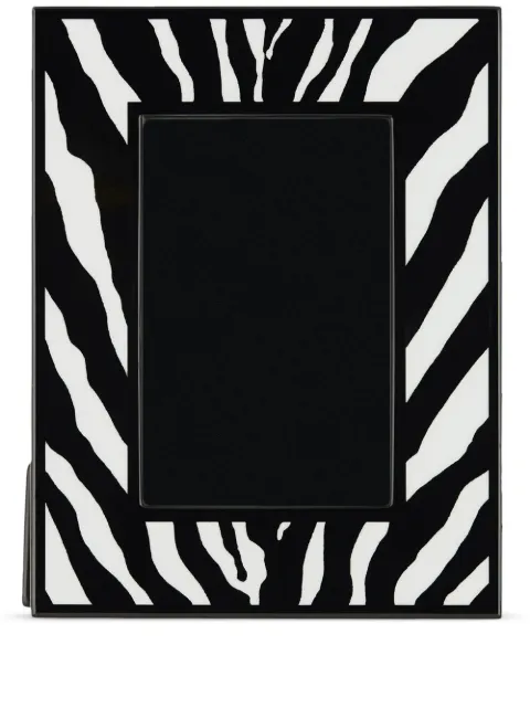 Dolce & Gabbana zebra-print photo frame