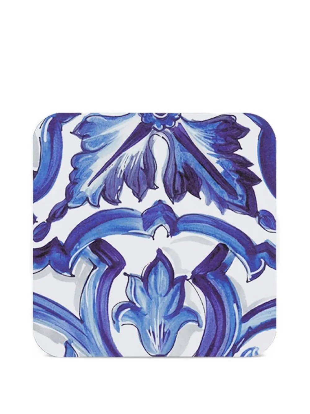 Dolce & Gabbana azulejo-pattern coasters (10cm x 10cm) | Tableware | Image 2