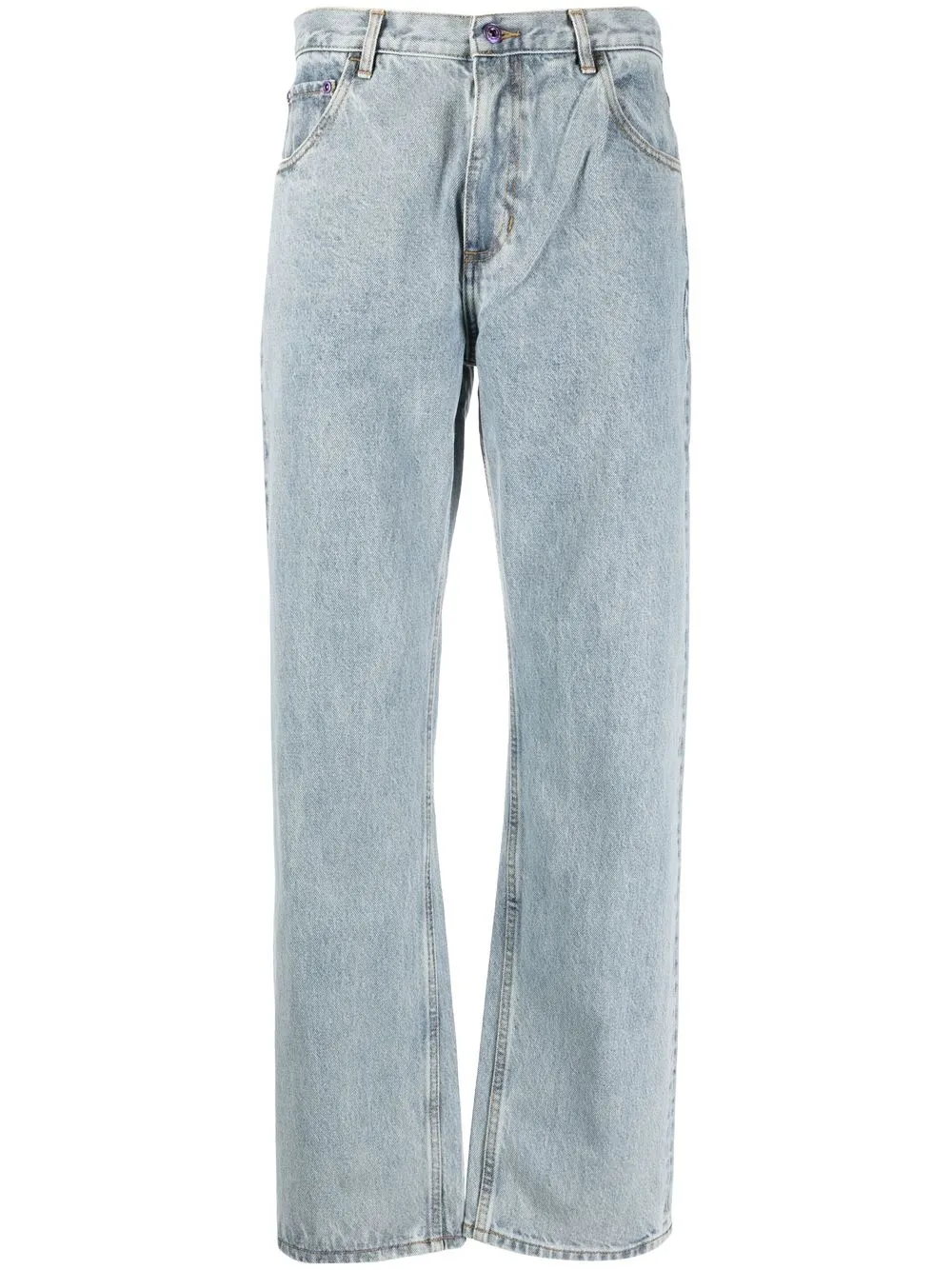 

Perks And Mini Icarus straight-leg denim jeans - Blue