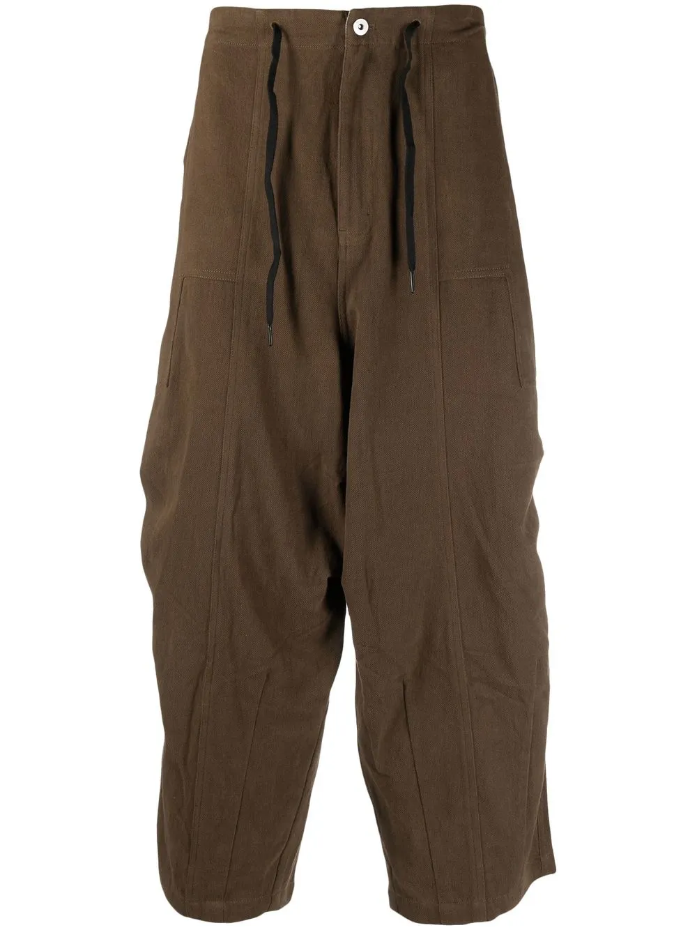 

Perks And Mini Pondering wide-leg trousers - Brown