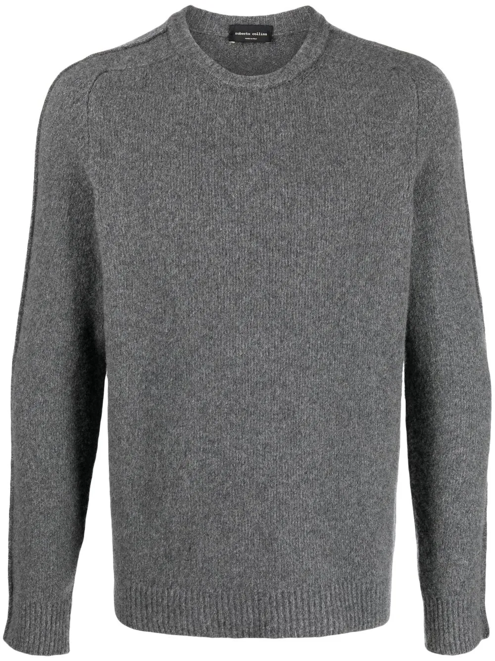 

Roberto Collina round-neck knit jumper - Grey