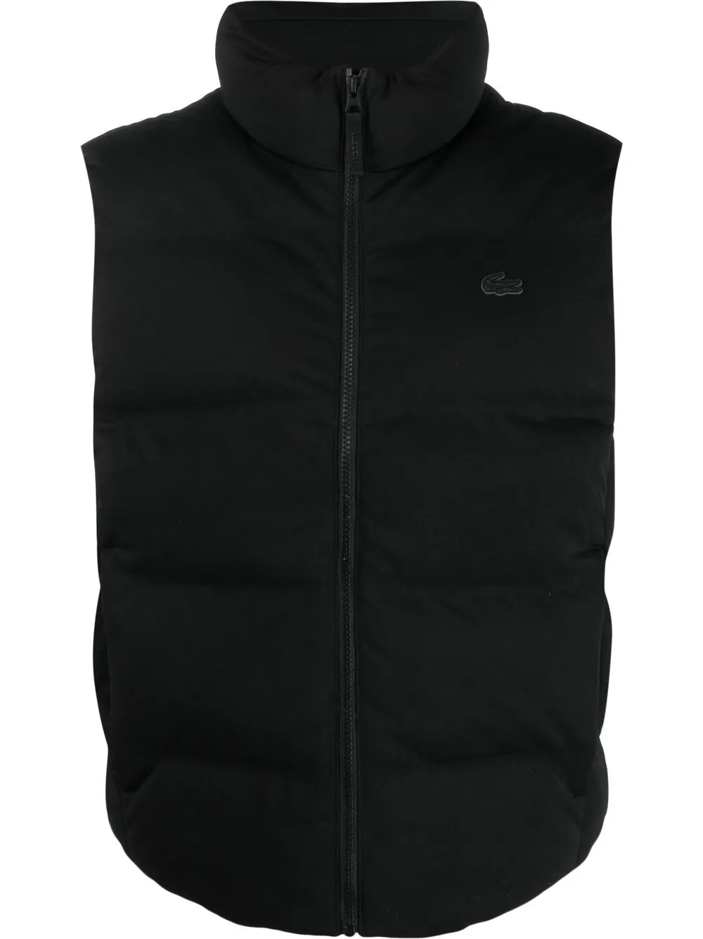 

Lacoste embroidered logo padded gilet - Black