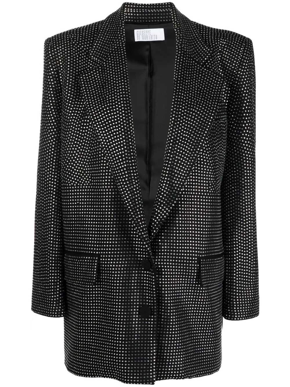 

Giuseppe Di Morabito crystal-embellished blazer - Black