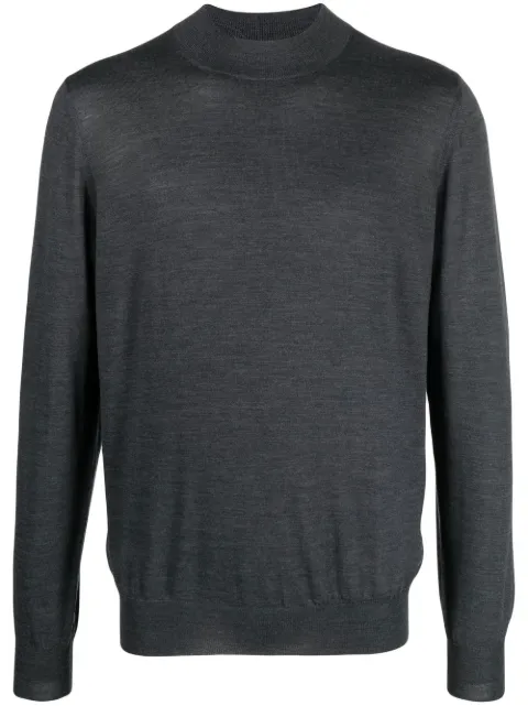 Barba fine-knit virgin-wool jumper 