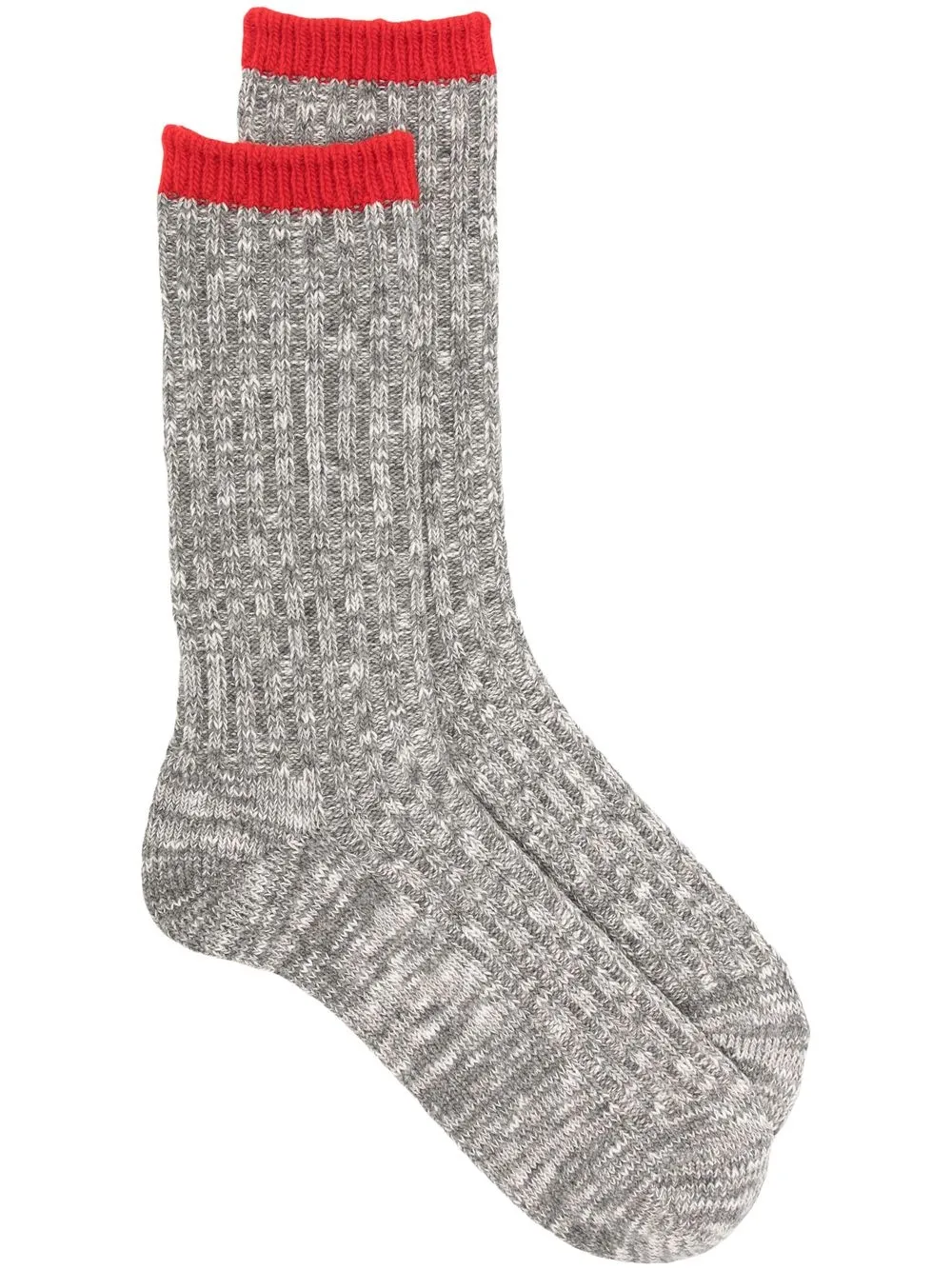 

Undercover chunky-knit stripe socks - Grey