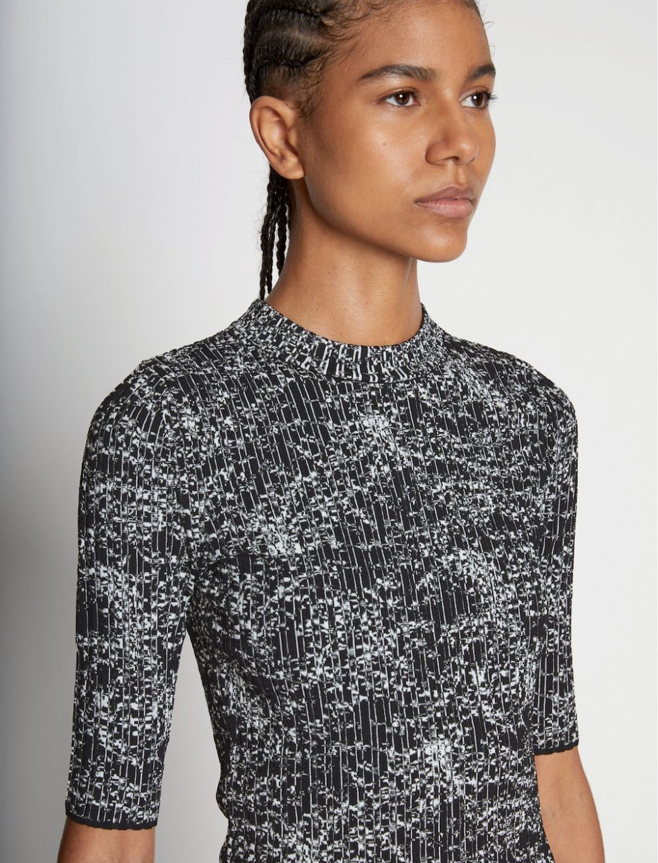 speckled knitted top #4