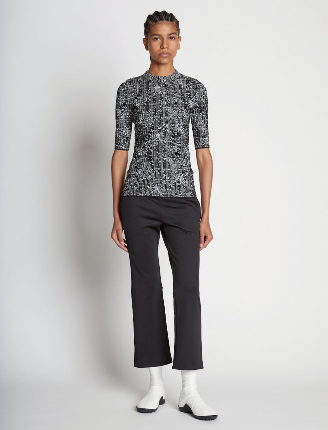 speckled knitted top #6