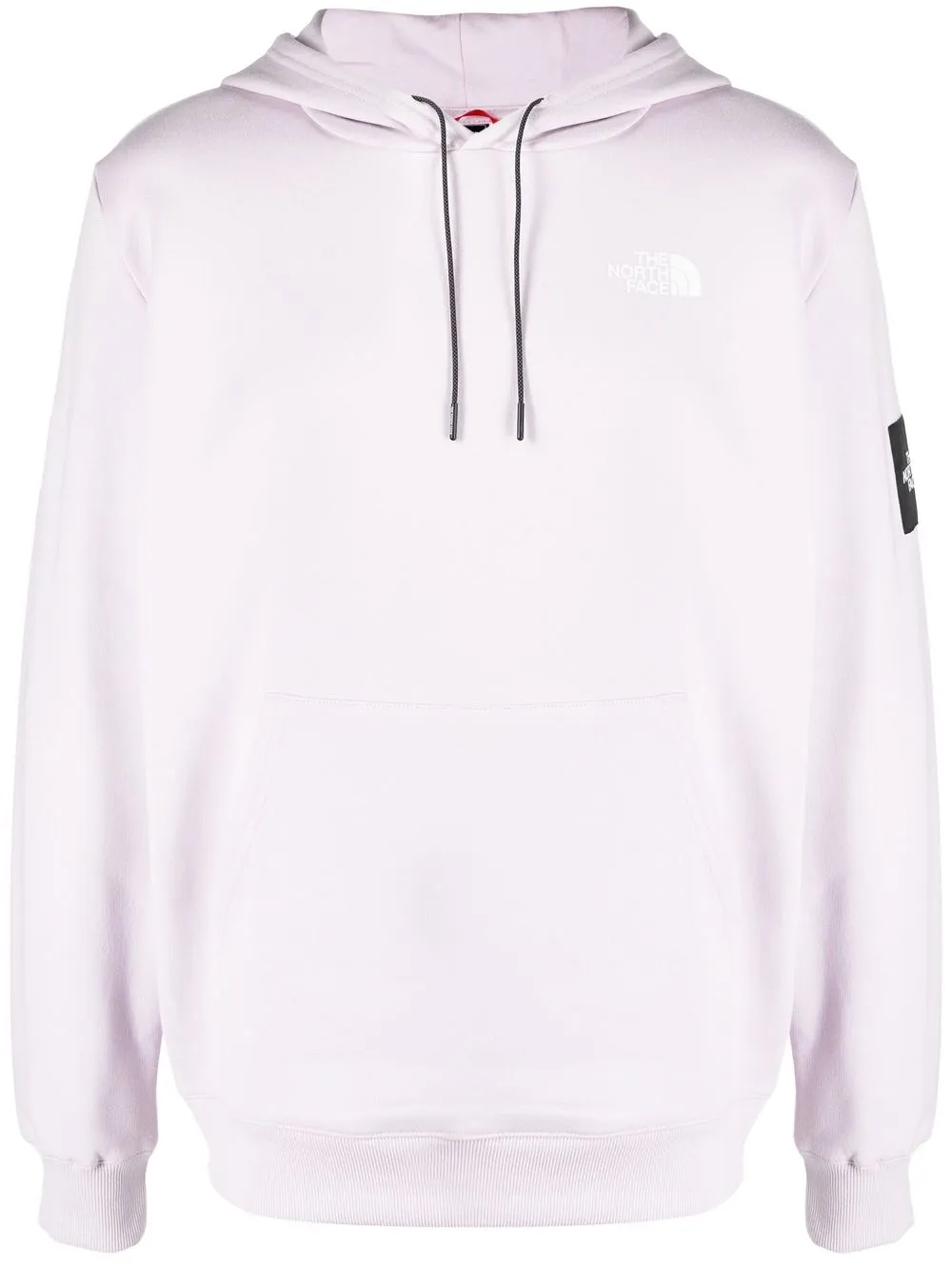 

The North Face logo patch cotton hoodie - Purple