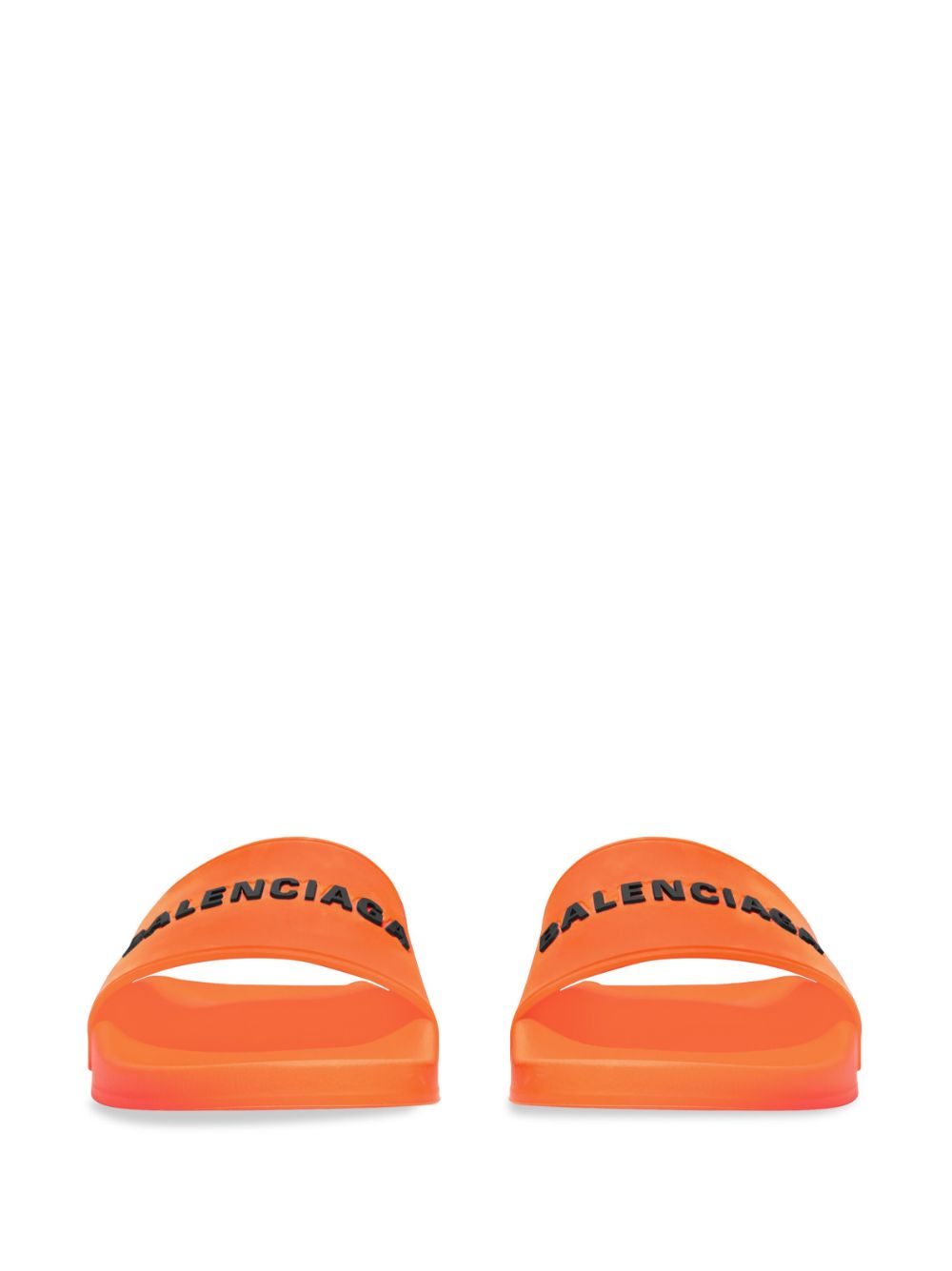 logo-print rubber sliders