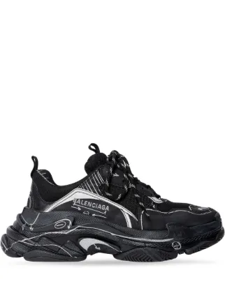 balenciaga triple s drawing