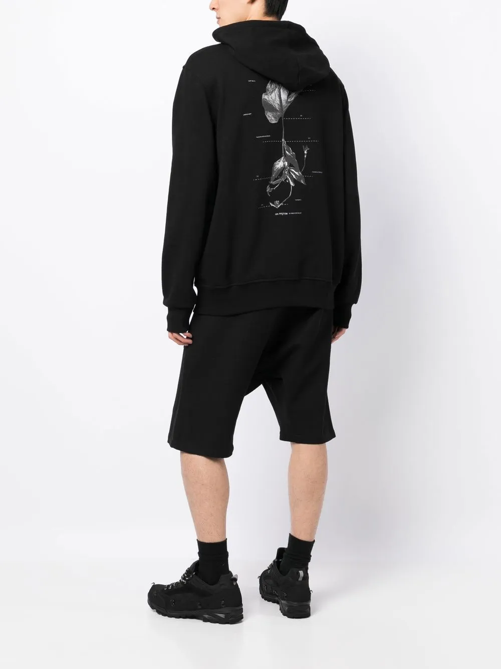 ISO.POETISM graphic-print cotton hoodie | Hoodies | Image 2