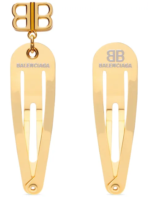 Balenciaga Holli BB hair clip (set of two)