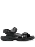 Balenciaga Tourist chunky faux-leather sandals - Black