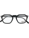 Persol geometric-frame glasses - Black