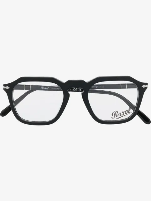 Persol ジオメトリック眼鏡フレーム