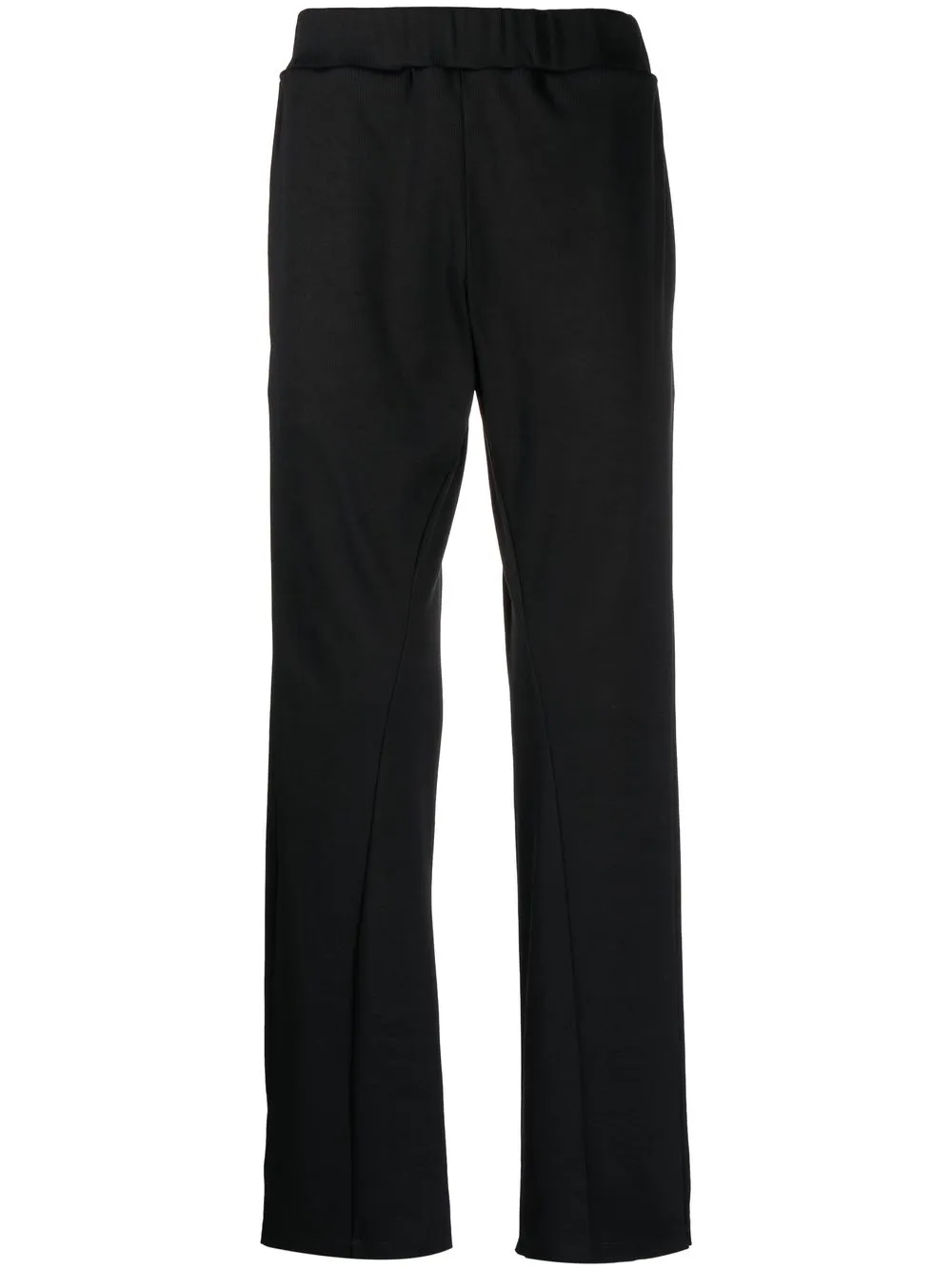 

Bianca Saunders elasticated straight-leg trousers - Black