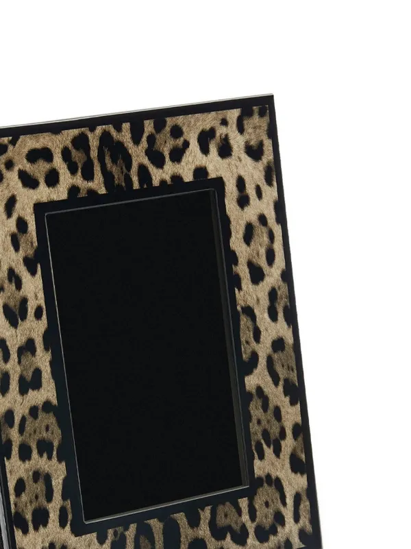 Made In Italy Dolce & Gabbana Rectangle Wide Frame Black With Leopard Detail 24845708_56093305_600.jpg main image 3