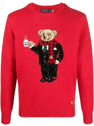 Polo Ralph Lauren Polo Bear Knit Sweater - Farfetch