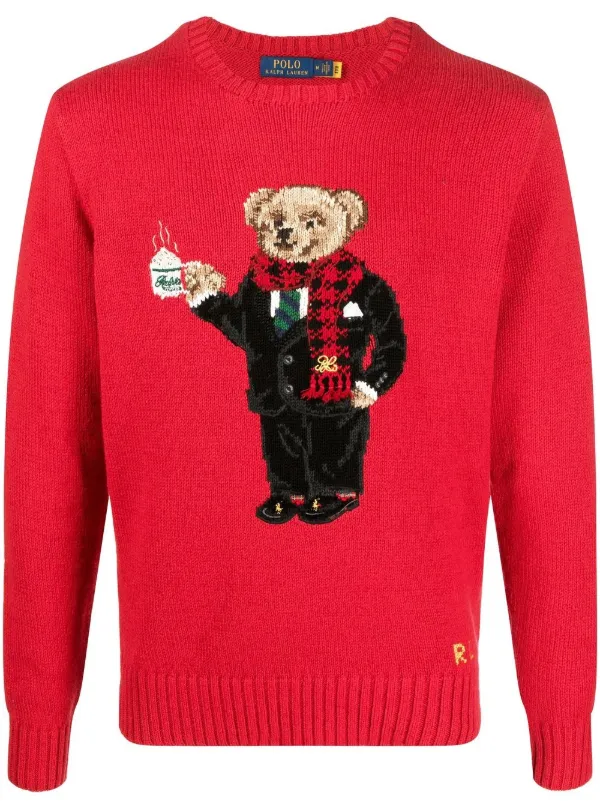 Shop Polo Ralph Lauren Polo Bear Sweater