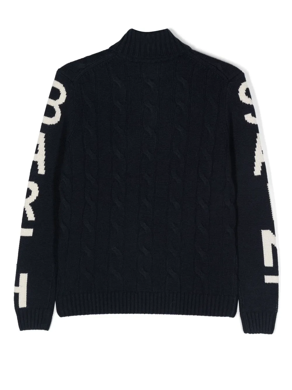 MC2 Saint Barth Kids logo-knit jumper | Boys Knitwear | Image 2