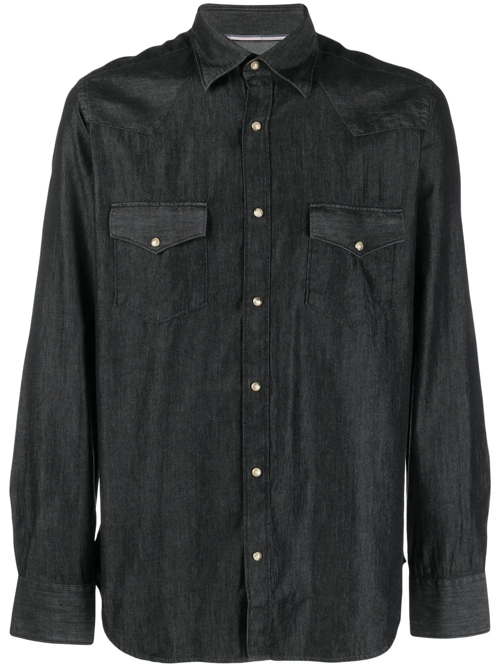 

Tintoria Mattei chest pockets long-sleeves shirt - Black