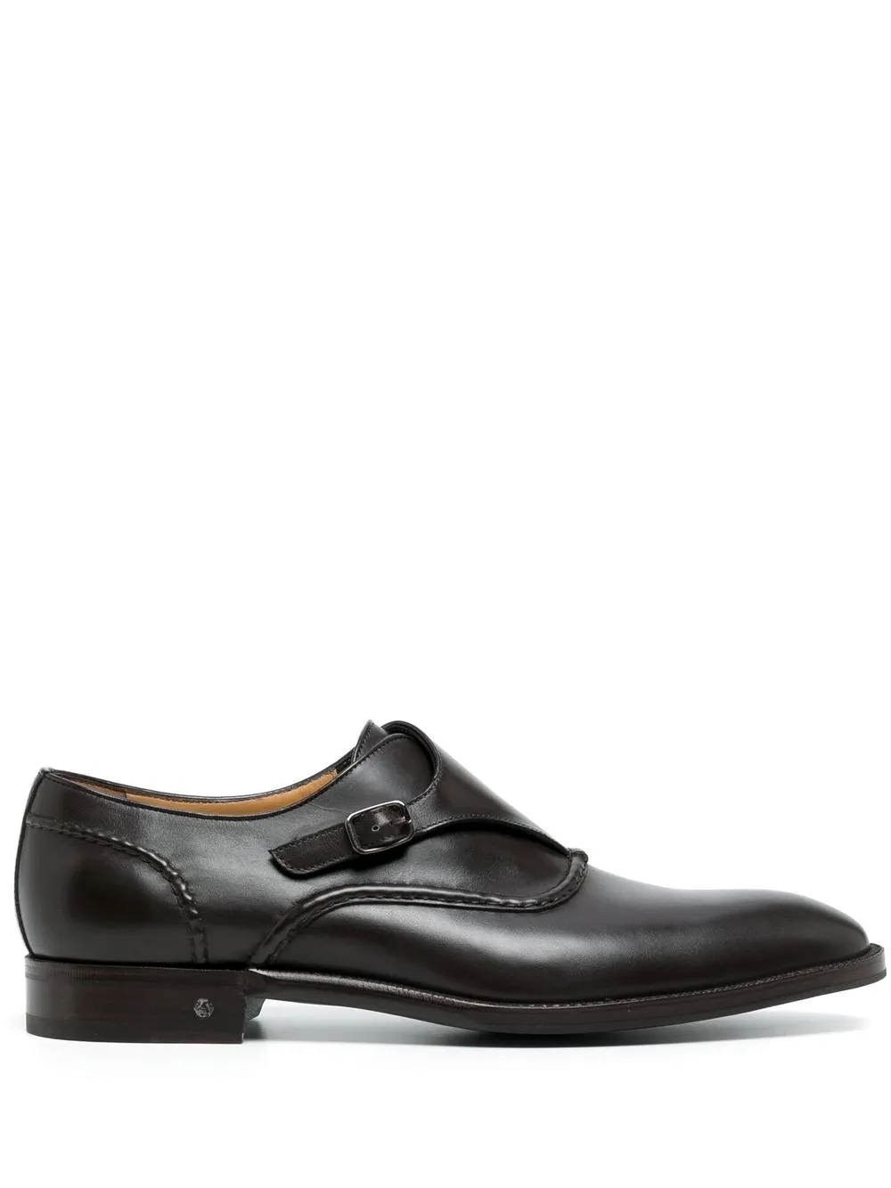 

Amedeo Testoni buckle-fastened monk shoes - Brown