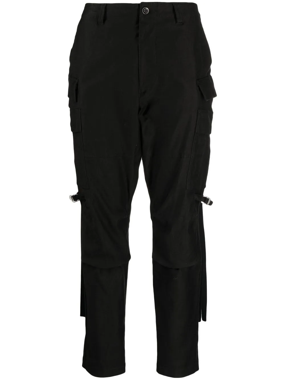 

Undercover pantalones cargo con detalle de correa - Negro