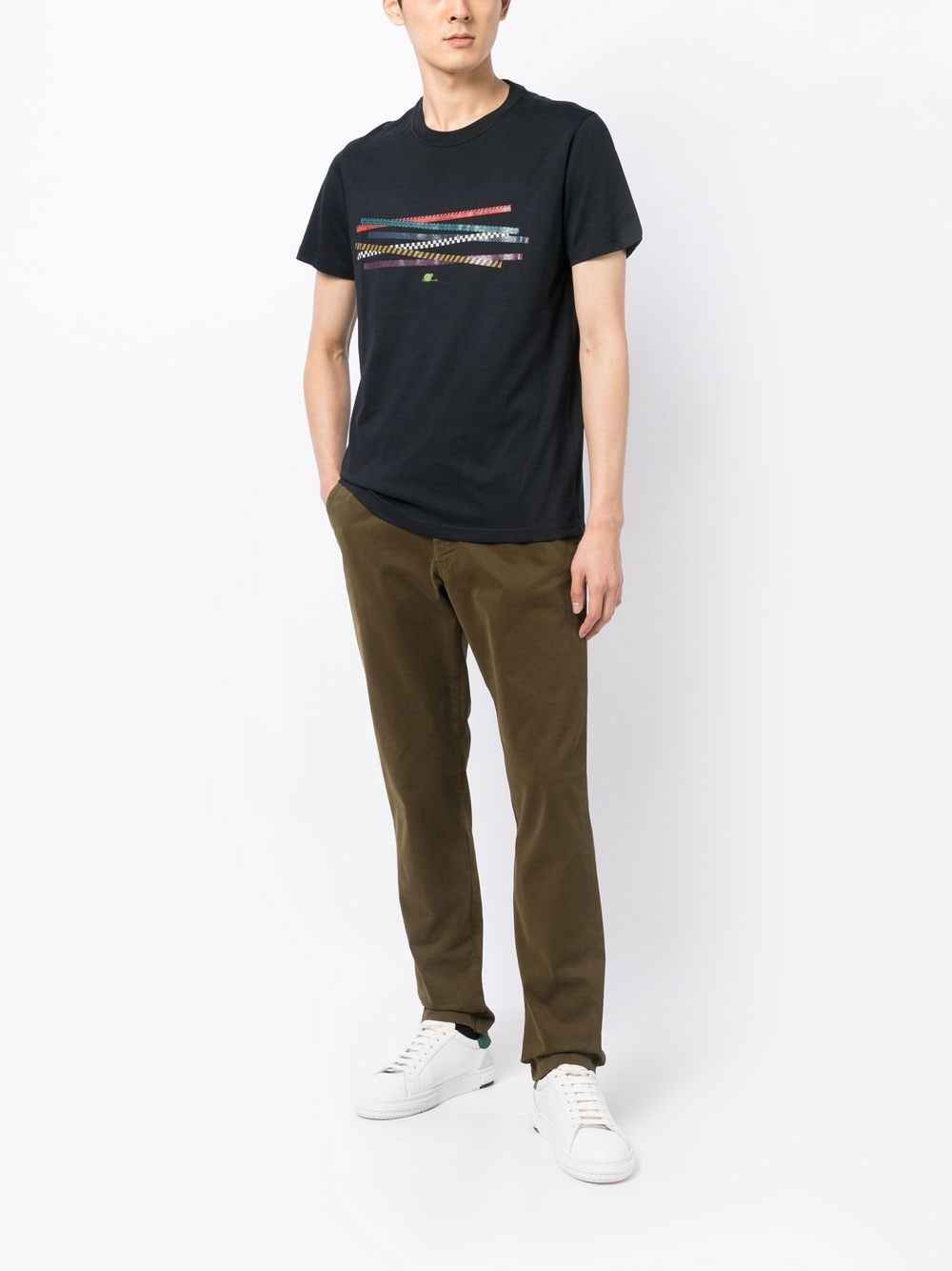 Image 2 of PS Paul Smith straight-leg chino trousers