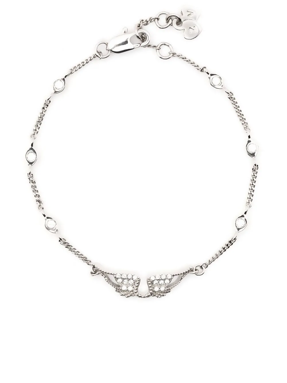 

Zadig&Voltaire crystal-embellished bracelet - Silver