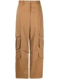 MSGM multi-pocket cargo trousers - Brown
