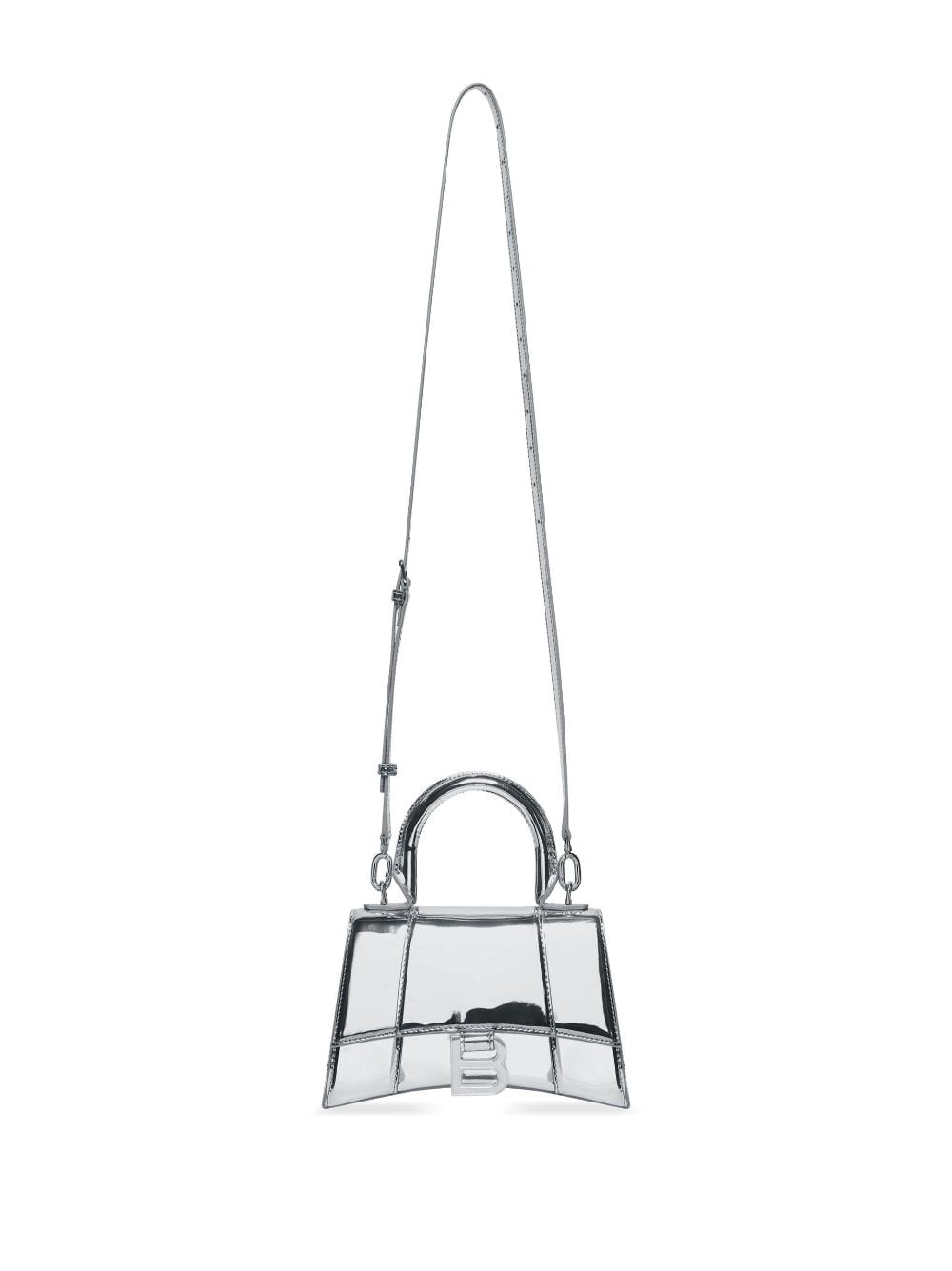 Balenciaga Hourglass Metallic Tote Bag - Farfetch