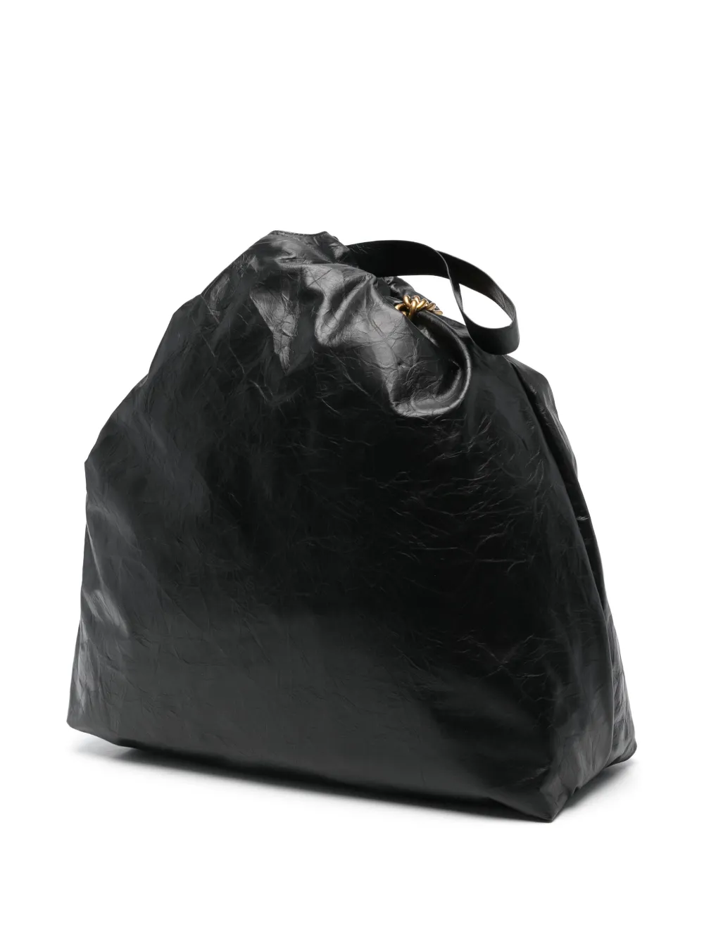 Balenciaga Medium Crush Tote Bag | Black | FARFETCH TH