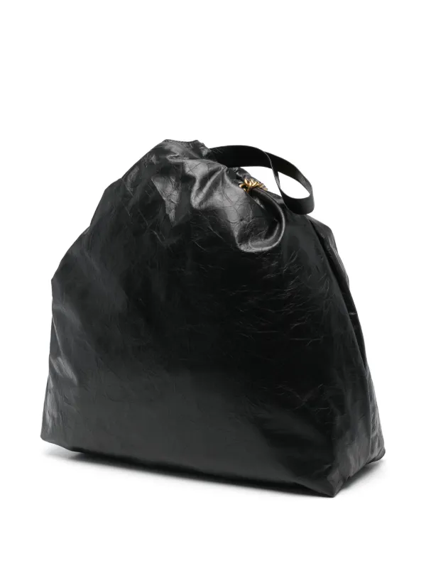 Balenciaga Medium Crush Tote Bag | Black | FARFETCH