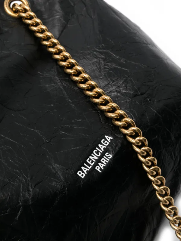 Balenciaga Crush ハンドバッグ S | ブラック | FARFETCH JP