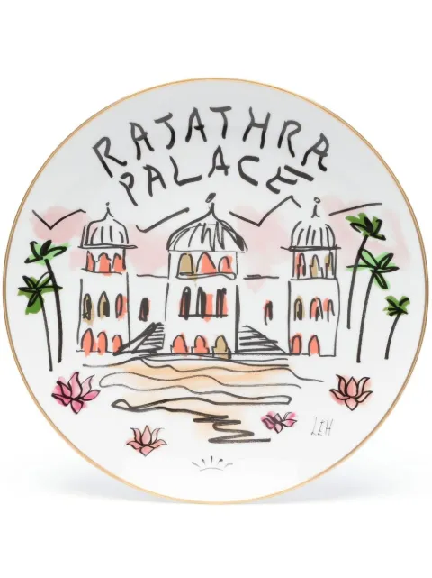 GINORI 1735 Rajathra Palace porcelain plate