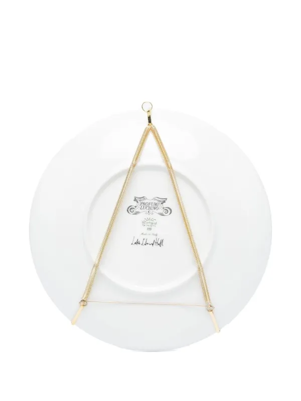 GINORI 1735 Fox Thicket Folly Porcelain Plate | White | FARFETCH