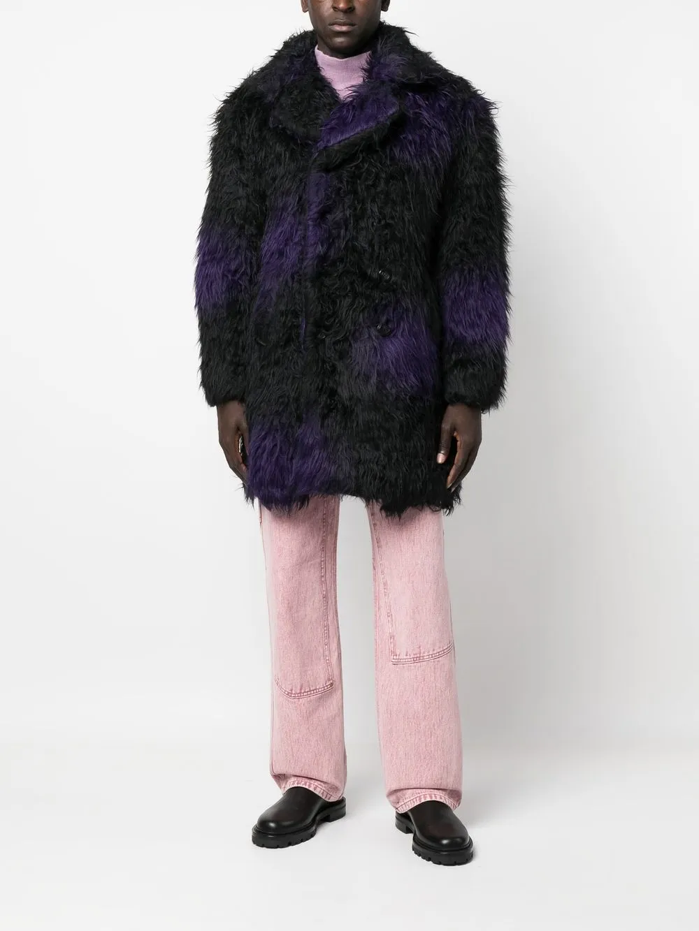 Needles faux-fur Coat - Farfetch